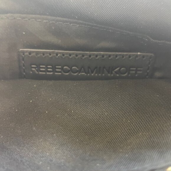 REBECCA MINKOFF FINN BEADED FRINGED CROSSBODY BLACK NWT - Picture 9 of 10